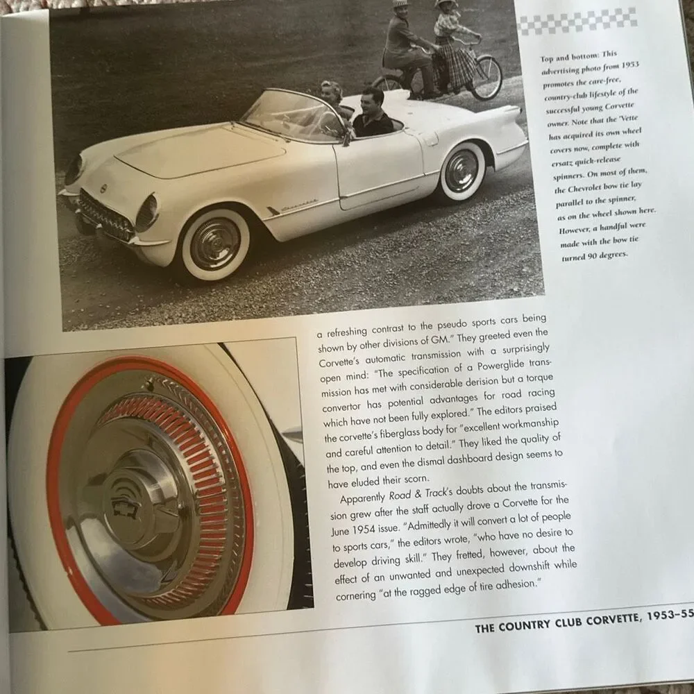 Corvette collectors book corvette an American classic